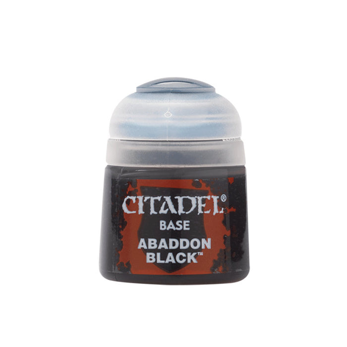 Citadel Paint - Base: Abaddon Black (12ml)