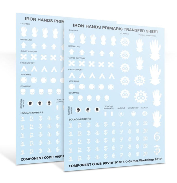 Iron Hands: Primaris Upgrades & Transfers