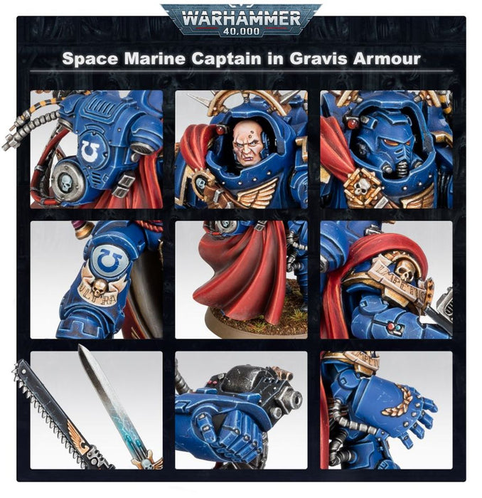 Space Marines: Captain In Gravis Armour
