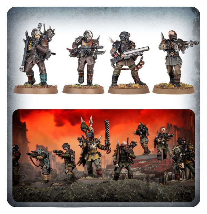 Chaos Space Marines: Traitor Guardsmen Squad