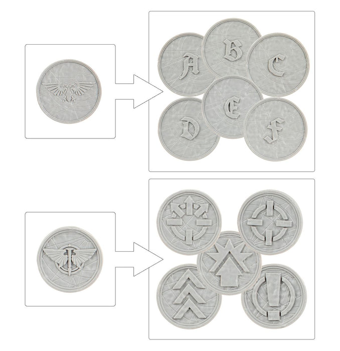 Legions Imperialis: Order Tokens And Objectives Markers