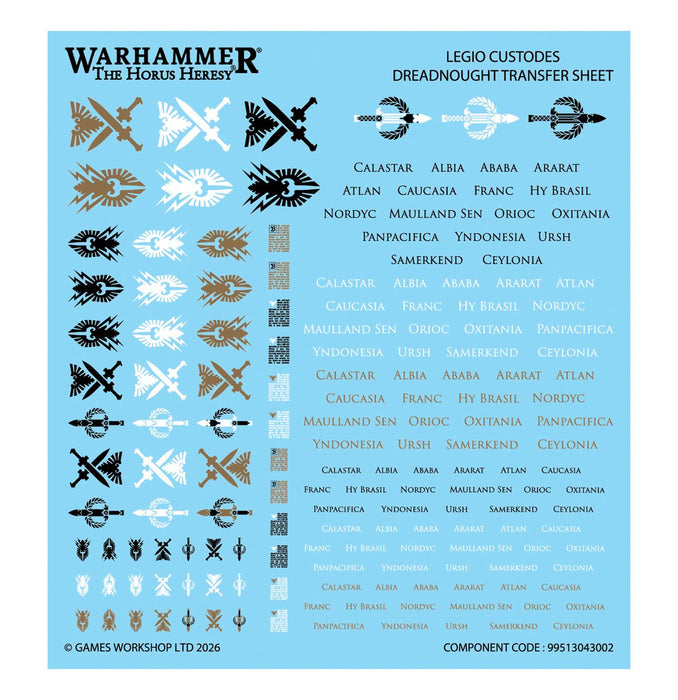 Horus Heresy: Legio Custodes Battle Group