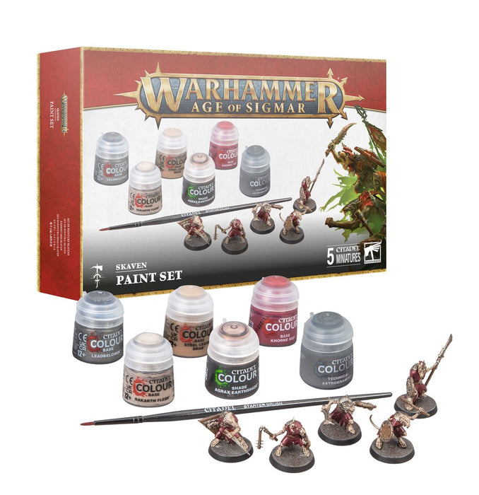 Age of Sigmar: Skaven + Paints Set